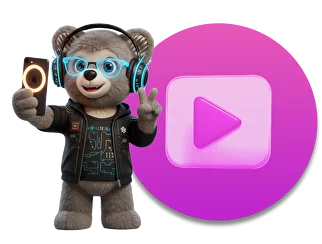 Criando vídeos com faixas musicais